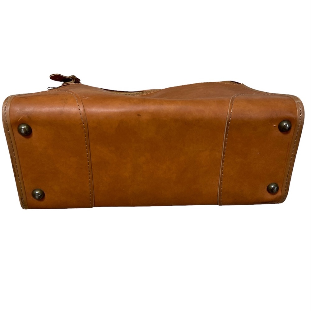 Hartmann Leather-Look Lined
Weekender Tote Brief Case Adjustable Straps CLASSIC! - Picture 5 of 13